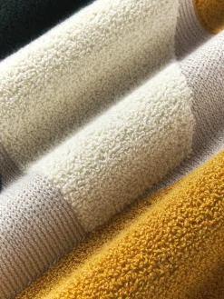 Funda de cojín de algodón estampado abstracto Nomi