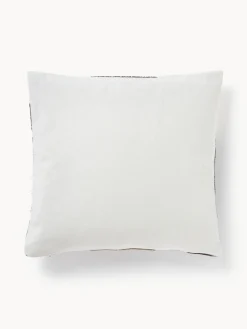 Funda de cojín de algodón estampado abstracto Nomi