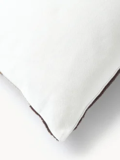 Funda de cojín de algodón estampado abstracto Nomi