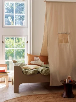 Funda de cojín de algodón ecológico Bird