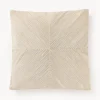 Funda de cojín de algodón texturizado Rino