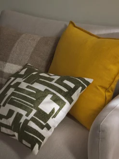 Funda de cojín de algodón Vicky