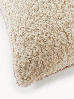 Funda de cojín de borreguillo Mateo