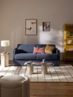 Funda de cojín de borreguillo Dotty