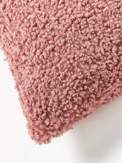 Funda de cojín de borreguillo Dotty