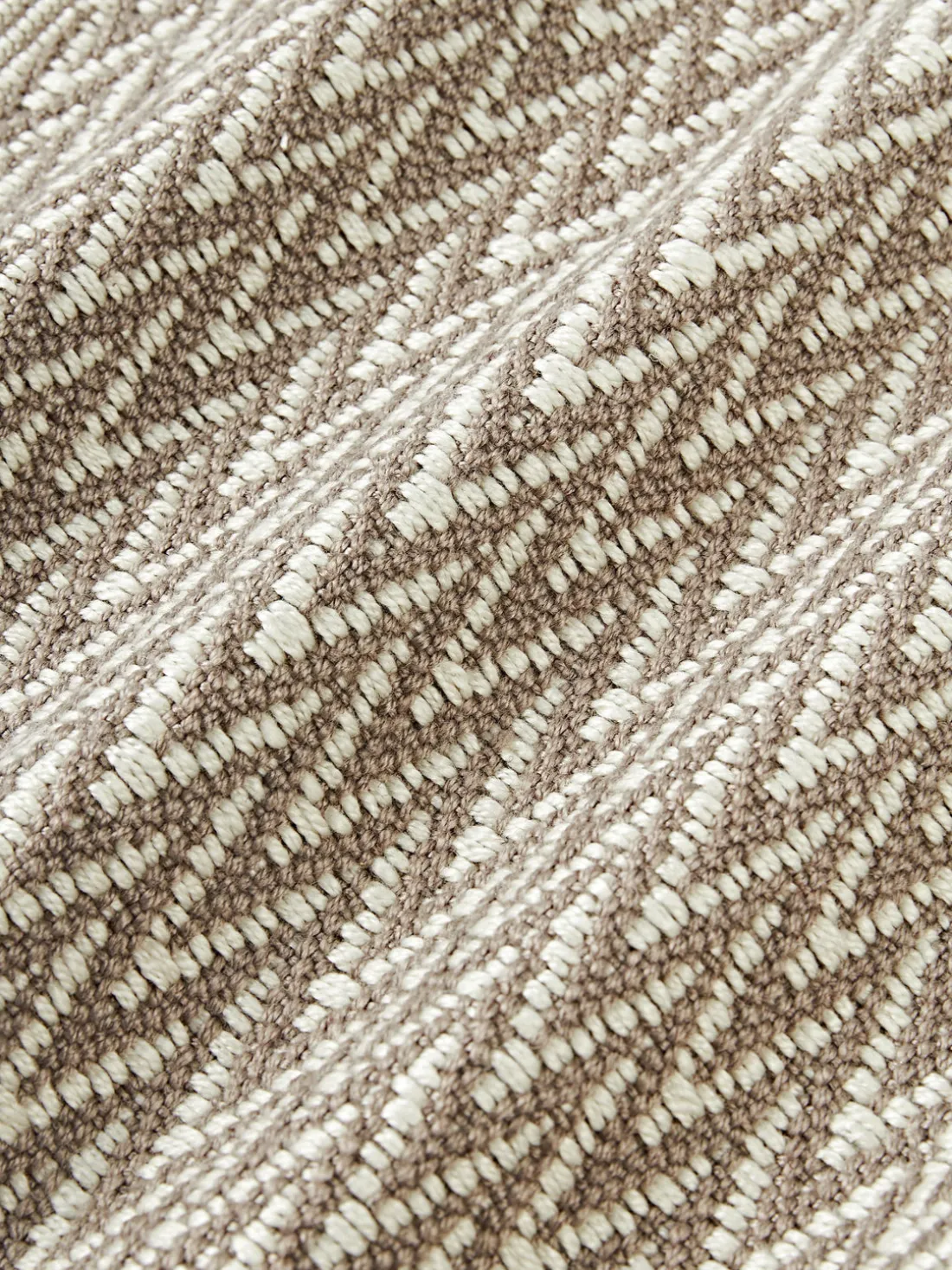 Funda de cojín de exterior con tejido estampado y flecos Suria