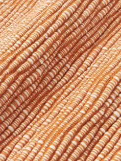 Funda de cojín de lana bordada Jaira