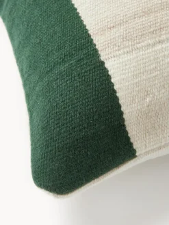 Funda de cojín de lana con diseño abstracto Aylin