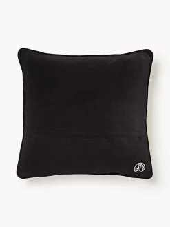 Funda de cojín de lana Lips Bitten