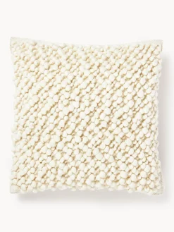 Funda de cojín de lana Loca
