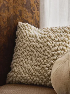 Funda de cojín de lana Loca