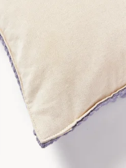 Funda de cojín de lana Loca