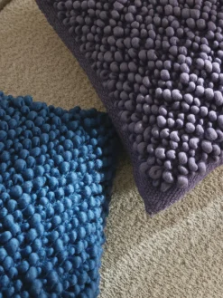 Funda de cojín de lana Loca