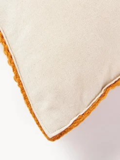 Funda de cojín de lana Loca