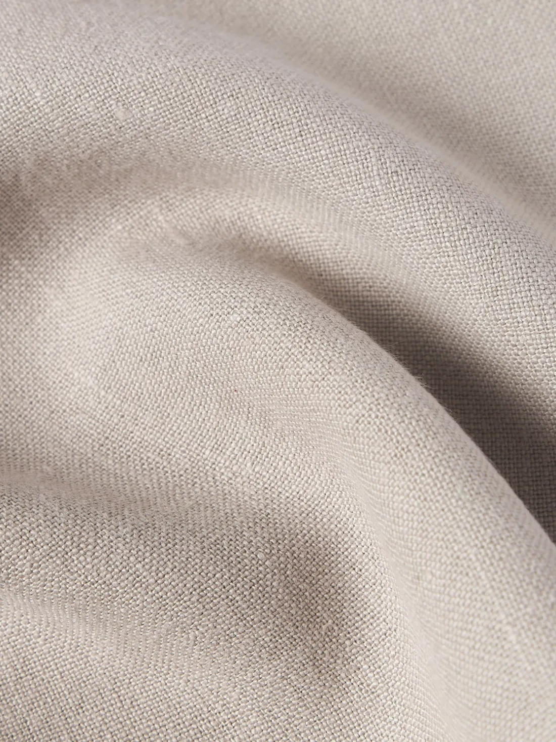 Funda de cojín de lino con flecos Luana