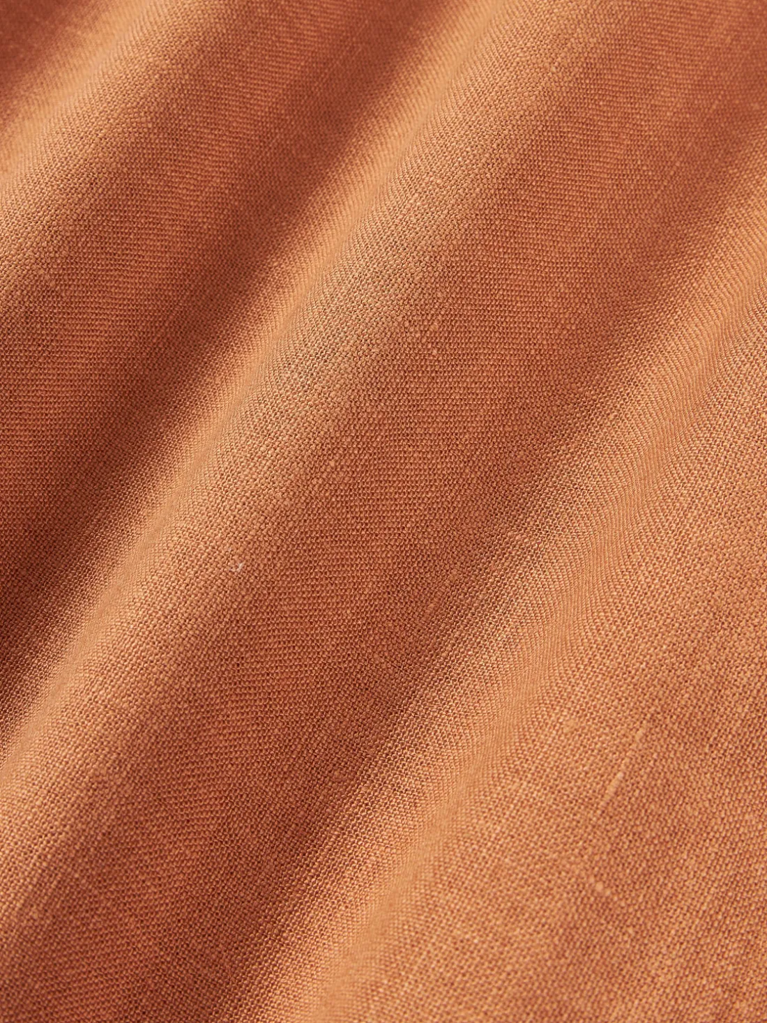 Funda de cojín de lino con flecos Luana