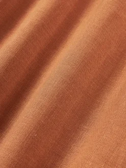 Funda de cojín de lino con flecos Luana