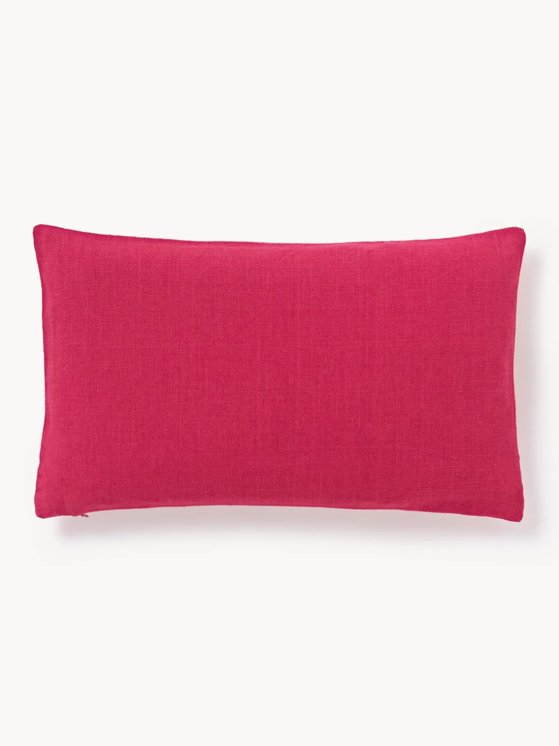 Funda de cojín de lino con estampado gráfico Lexi