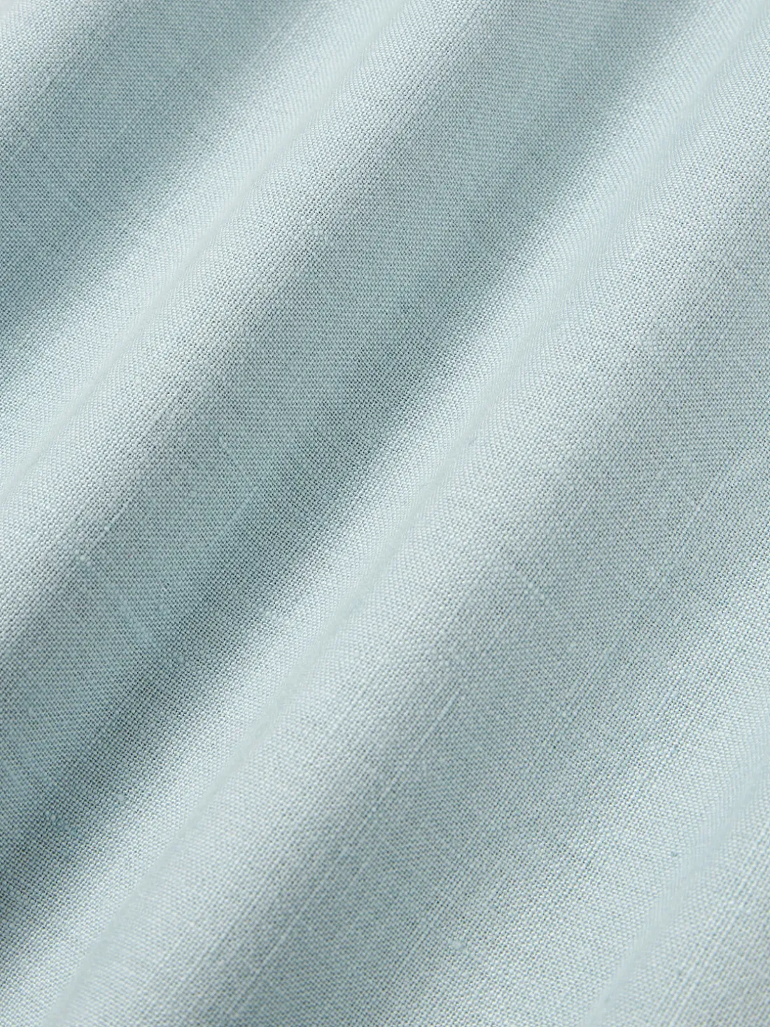 Funda de cojín de lino con dobladillo elevado Taryn