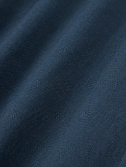 Funda de cojín de lino con dobladillo elevado Taryn