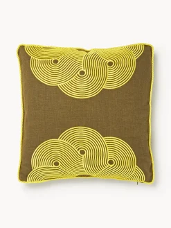 Funda de cojín de lino Pompidou