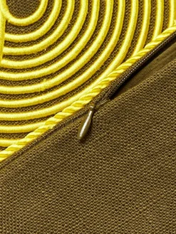 Funda de cojín de lino Pompidou