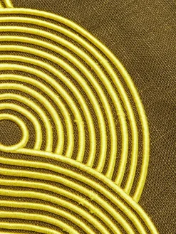 Funda de cojín de lino Pompidou