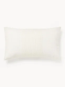 Funda de cojín de lino texturizada Dalia