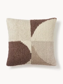 Funda de cojín de mezcla de seda Jasper