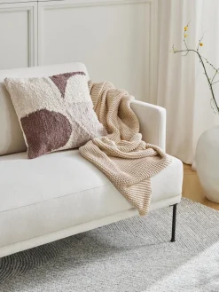 Funda de cojín de mezcla de seda Jasper