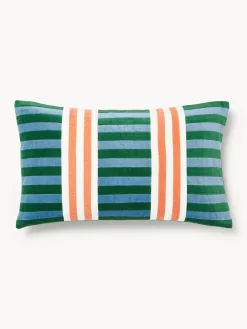 Funda de cojín de patchwork de terciopelo Tete