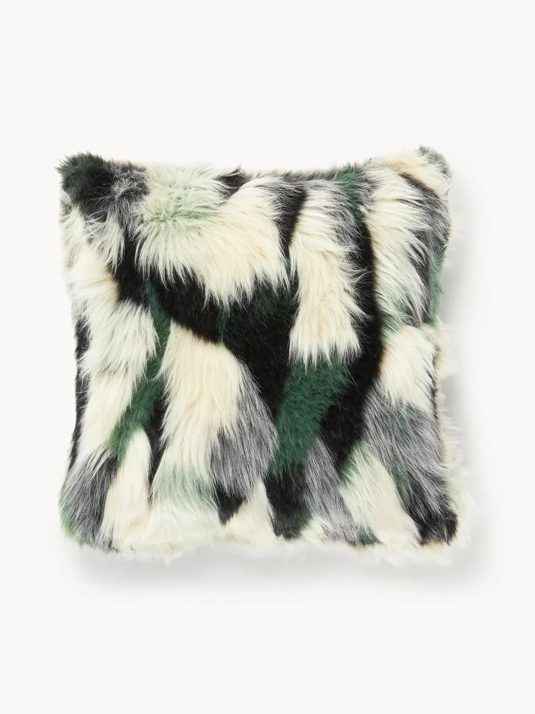 Funda de cojín de piel sintética Nella