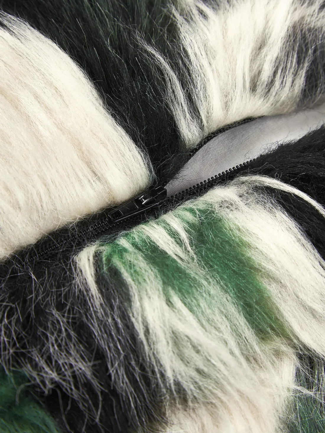 Funda de cojín de piel sintética Nella