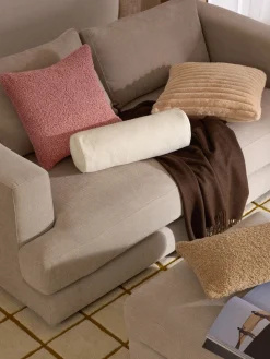 Funda de cojín de piel sintética Lovey