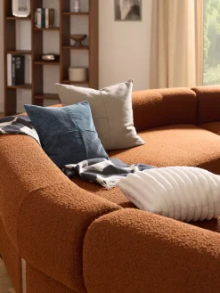 Funda de cojín de piel sintética Lovey