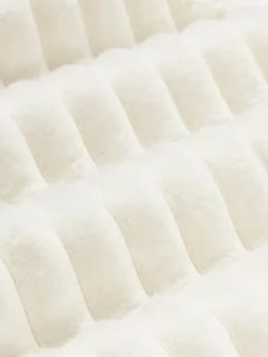 Funda de cojín de piel sintética Lovey