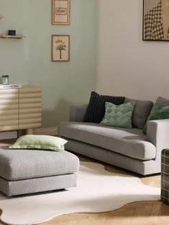 Funda de cojín de piel sintética Lovey