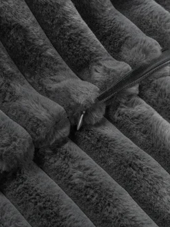 Funda de cojín de piel sintética Lovey