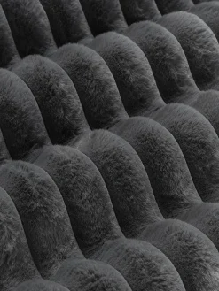 Funda de cojín de piel sintética Lovey