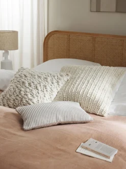 Funda de cojín de punto de grueso Idra