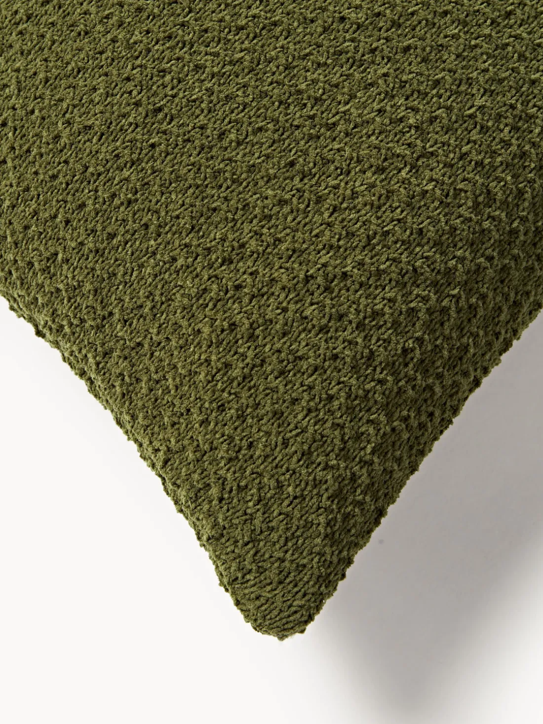 Funda de cojín de punto de chenilla Everly