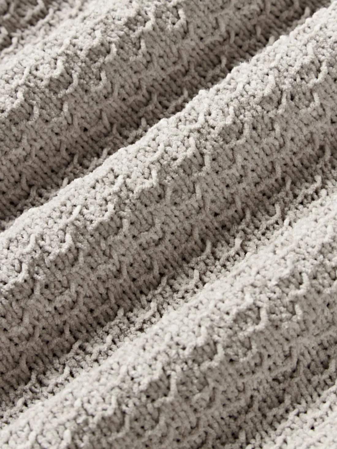 Funda de cojín de punto de chenilla Everly