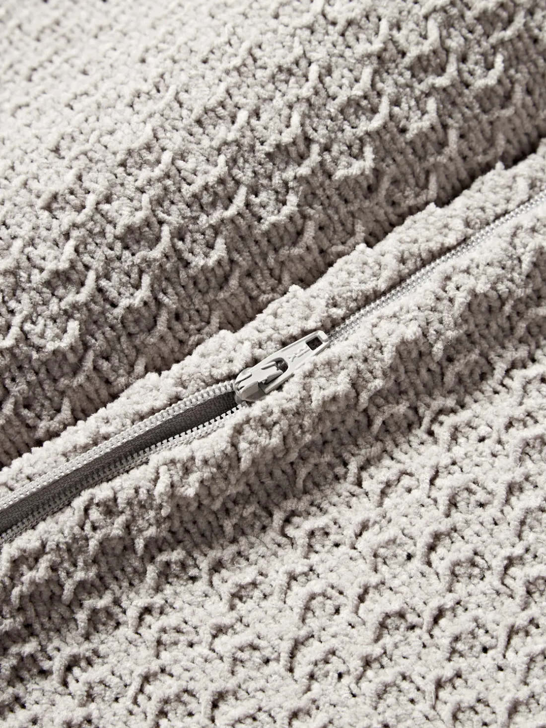 Funda de cojín de punto de chenilla Everly