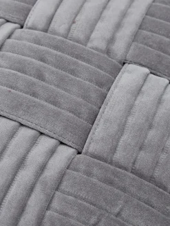 Funda de cojín de terciopelo texturizada Sina