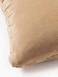 Funda de cojín de terciopelo texturizada Sina