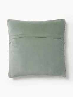 Funda de cojín de terciopelo texturizada Sina