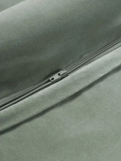 Funda de cojín de terciopelo texturizada Sina