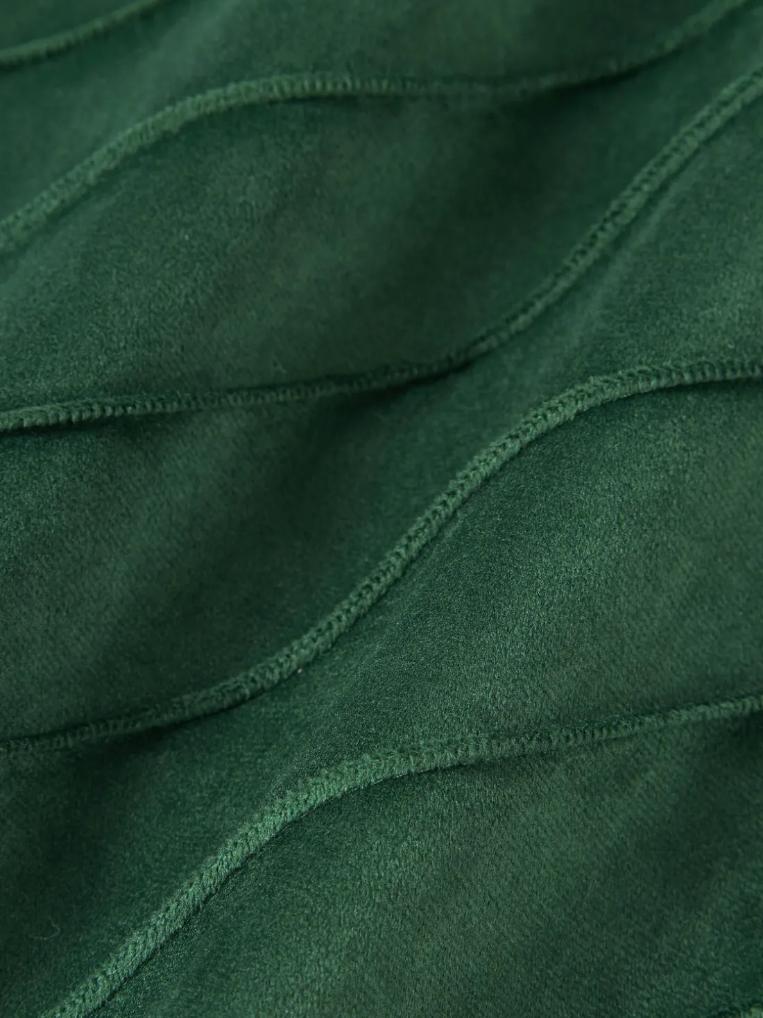 Funda de cojín de terciopelo texturizada Leyla