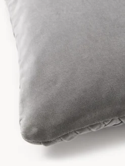 Funda de cojín de terciopelo texturizada Sina