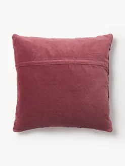 Funda de cojín de terciopelo texturizada Sina